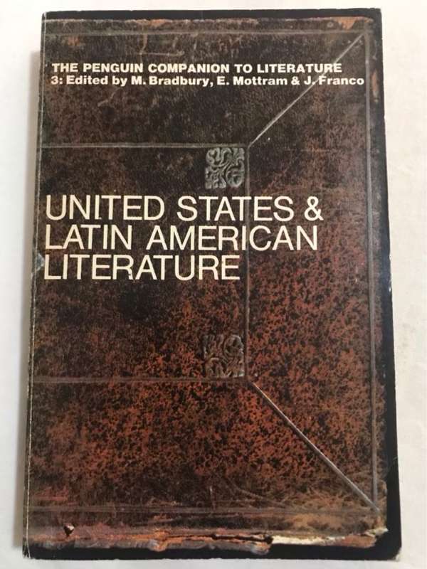 United States & Latin American Literature - M.Bradbury and Other