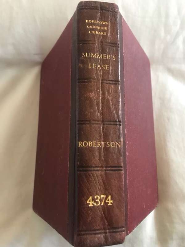 Summers lease - E.Arnot Robertson