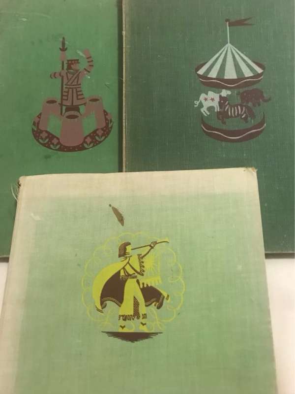 The Childrens Wonder Book in Colour (3 Volumes) - Odhams Press Limired