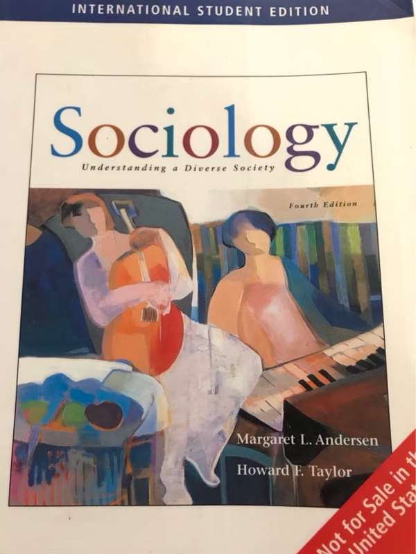 Sociology, Understanding a Diverse Society - Margaret L. Andersen, Howard Francis Taylor