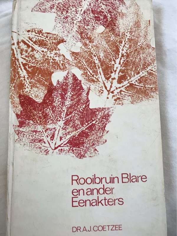 Rooibruin Blare en ander Eenakters - Dr.A.J.Coetzee