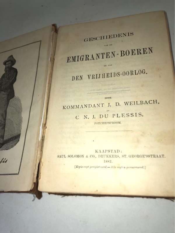 Geschiedenis van de Emigranten-Boeren en van den Vrijheidsoorlog 1882 - J.D.Weilbach