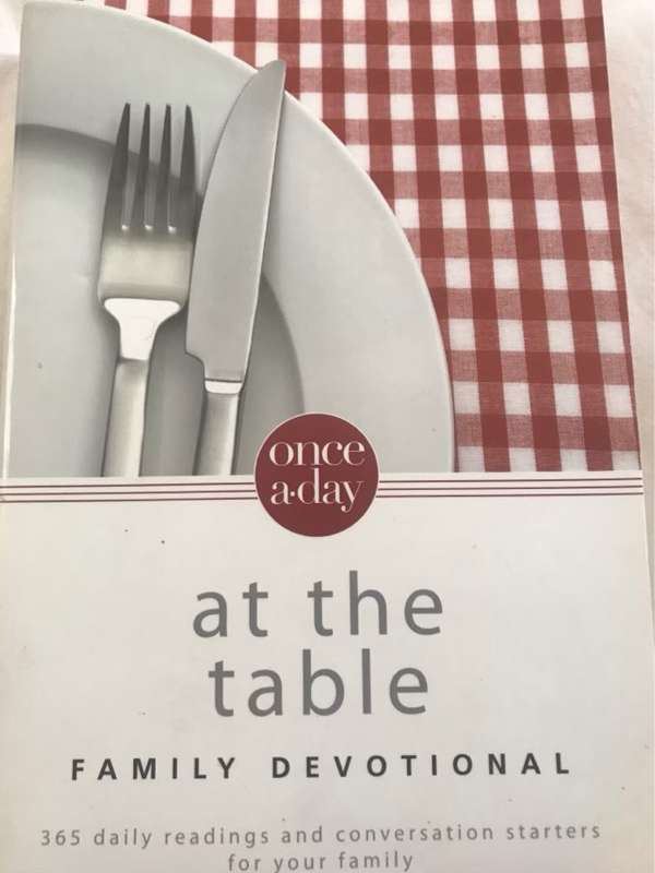 Once-a-Day - At the Table Family Devotional - Christopher D. Hudson