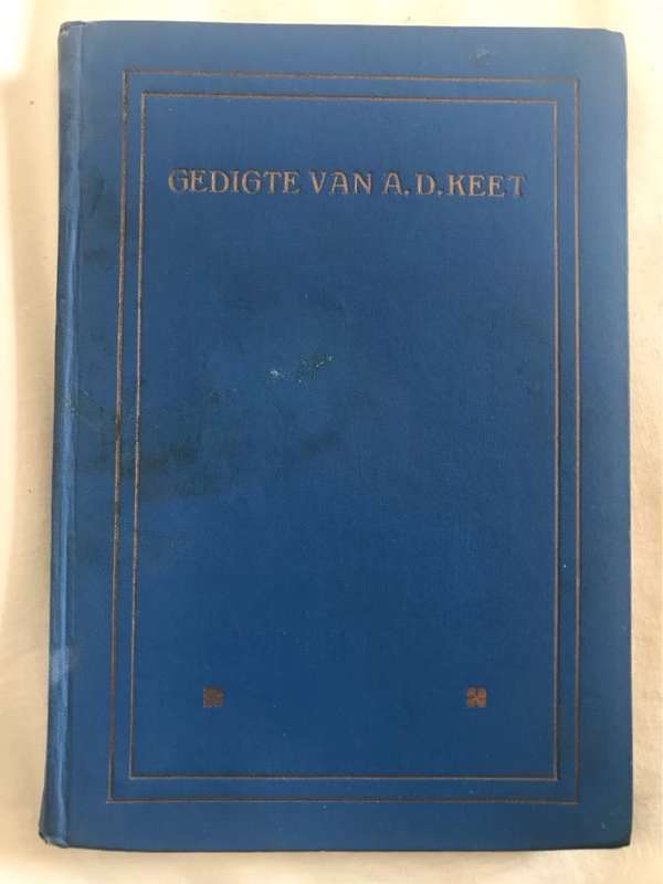 Gedigte van A.D.Keet - A.D.Keet