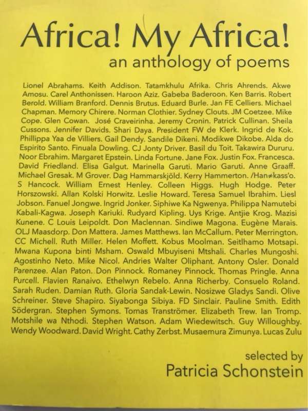 Africa! My Africa!  An Anthology of Poems  #Signed#Patricia Schonstein