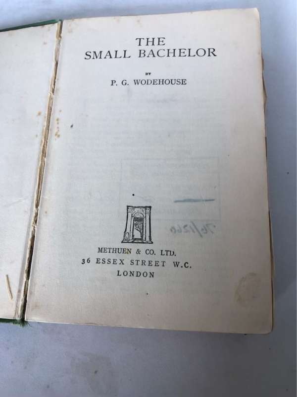 The Small Bachelor, 1950 - P.G.Wodehouse