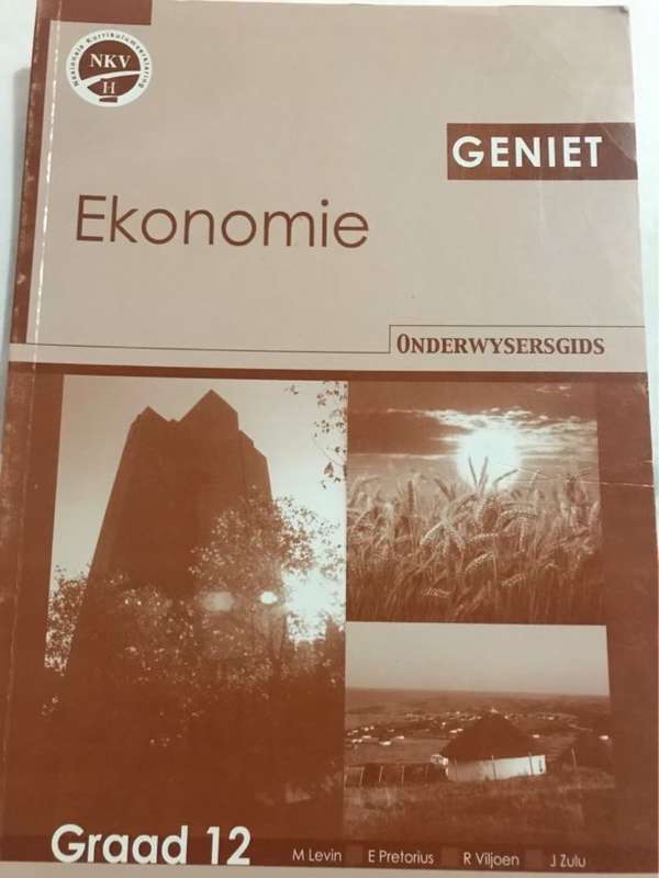 Geniet ekonomie, Onderwysersgids. Graad 12 - Michiel Levin