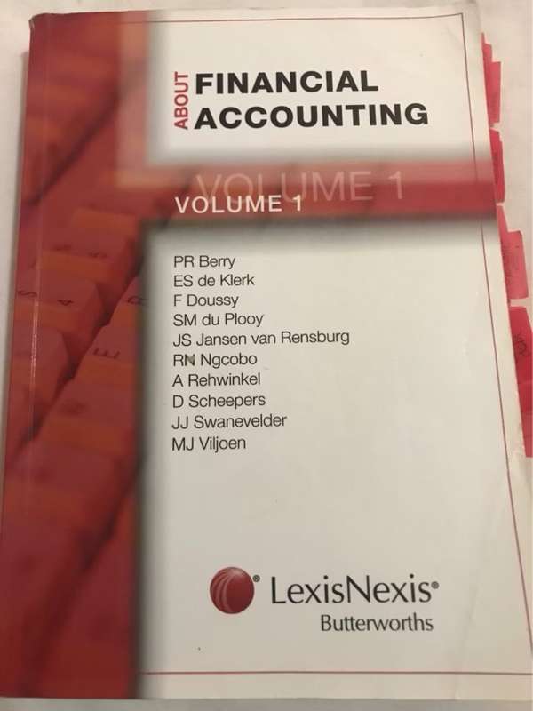 About financial accounting. Volume 1 - P.R.Berry and Other