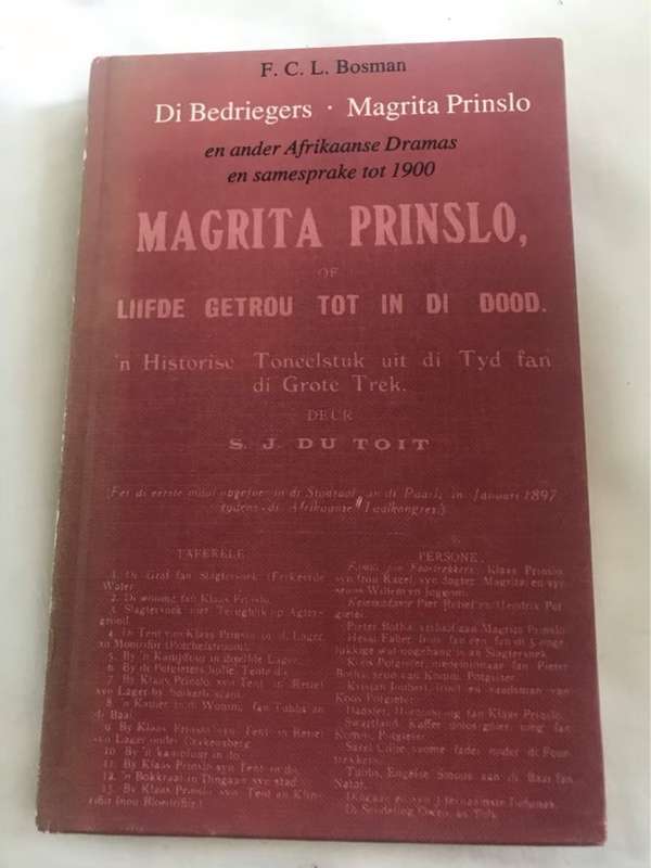 Di Bedriegers, Magrita Prinslo - F.C.L.Bosman