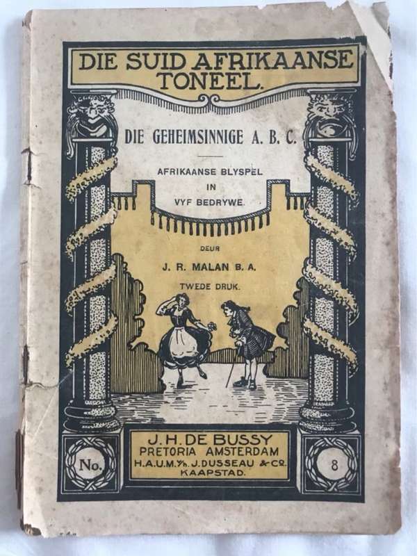 Die Geheimsinnige A.B.C. - J.R.Malan