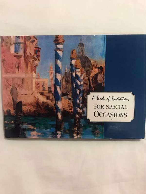 A Book of Quotations For Special Occasions - Robert Frederick