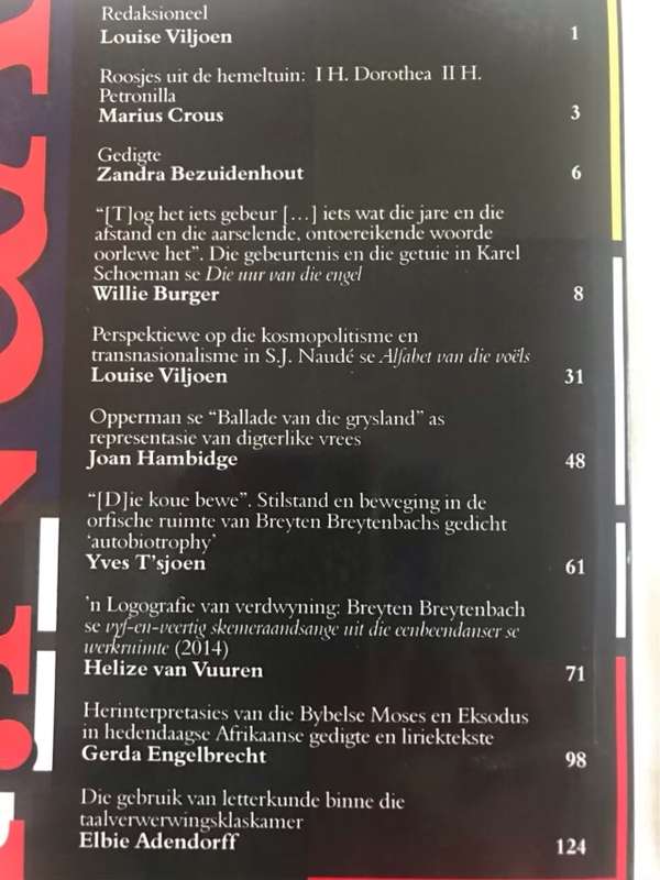 T.N&A, Tydskrif vir Nederlands en Afrikaans - Prof .P.L.Van Schalkwyk Red.