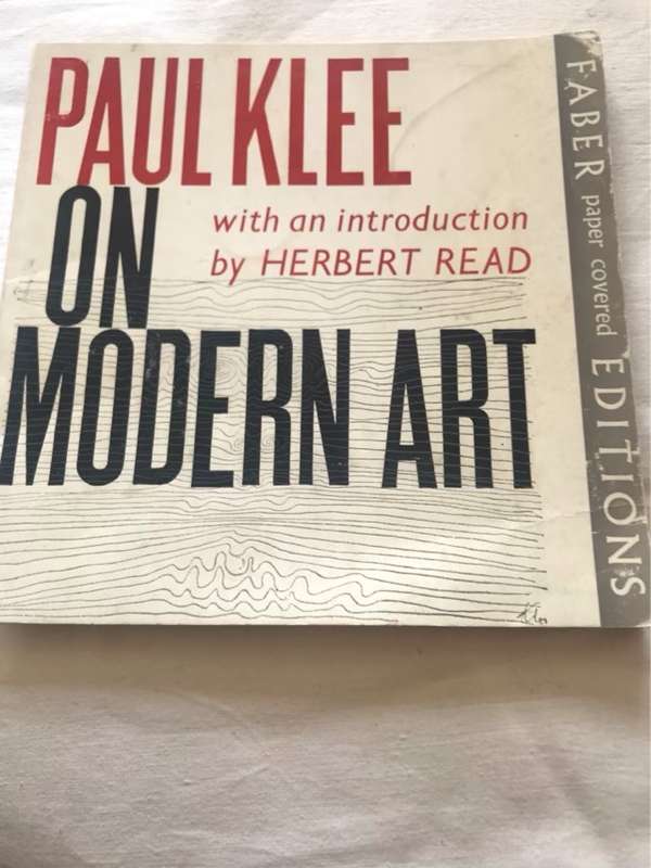 Paul Klee On Modern Art - Herbert Read