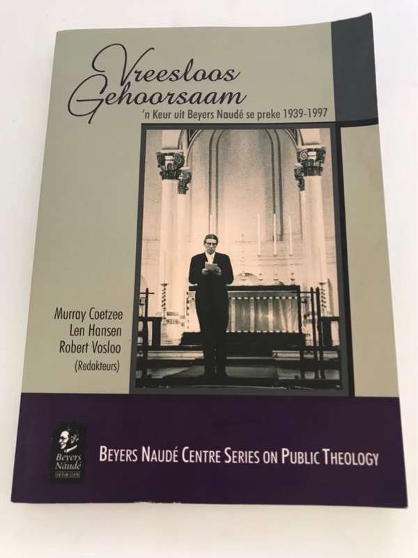 Vreesloos gehoorsaam - Christiaan Frederik Beyers Naude