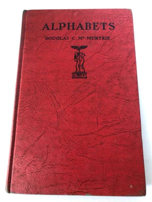 Alphabets - Douglas C.McMurtrie