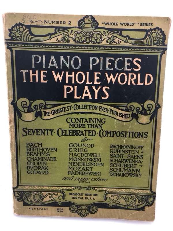 Piano Pieces the Whole World Plays - Albert E.Wier