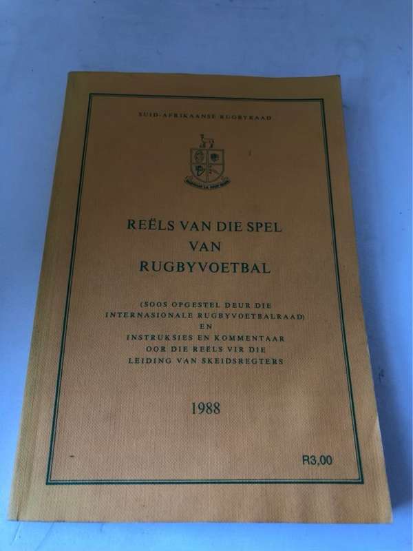 Reels van die Spel van Rugbyvoetbal1988 - Internasionale Rugbyvoetbalraad