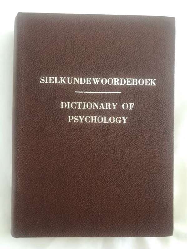 Sielkundewoordeboek Dictionary of Psychology - The Terminology Bureau Ed.