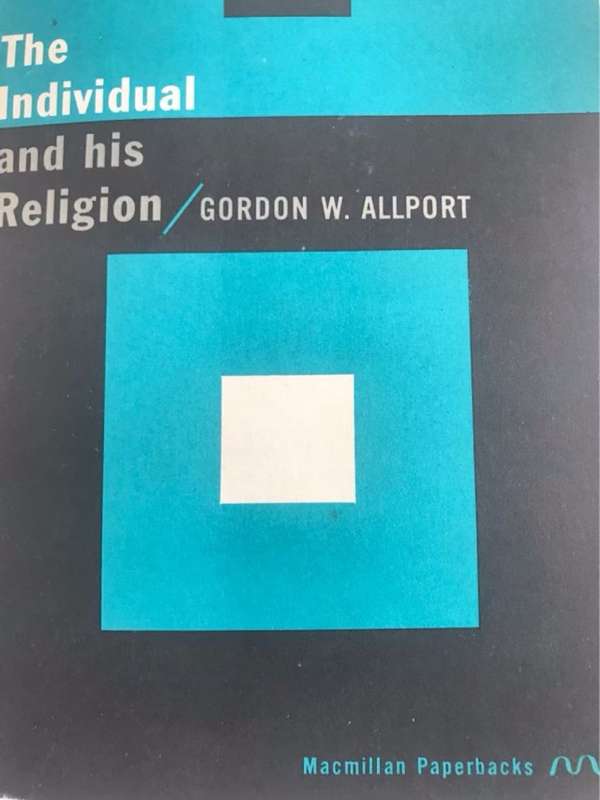 The Individual and his Religion - Gordon W.Allport