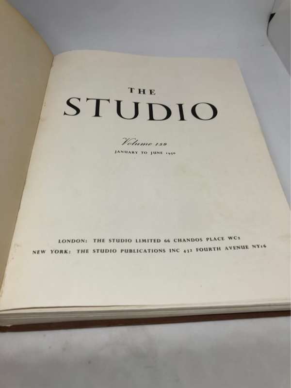 The Studio, January to June and July to December 1950, Volume 139 and 140 - William Clowes