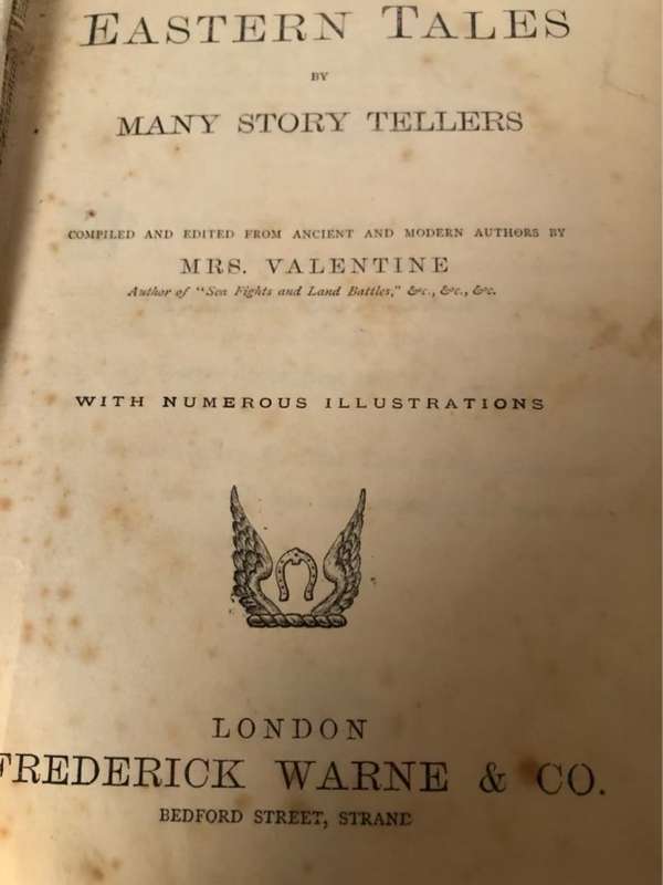 Eastern Tales, By many story tellers - Mrs.Valentine Ed.