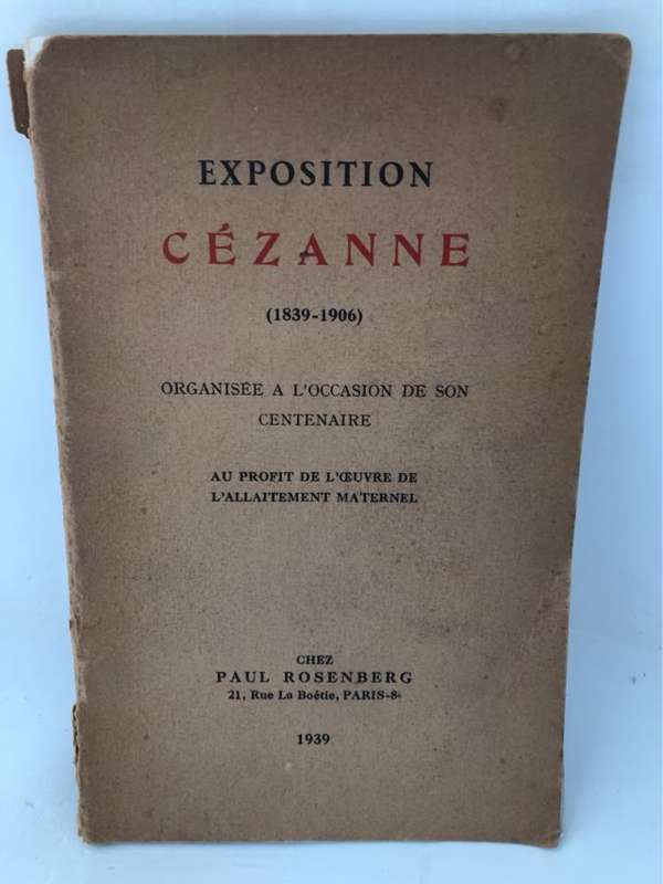 Exposition Cezanne1839-1906 - Tabarant(Introduction)