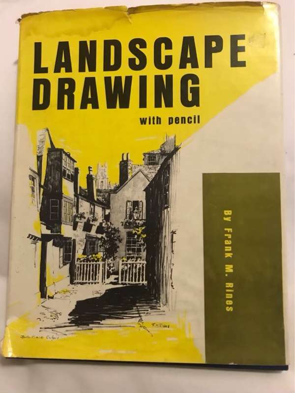 Landscape Drawing with Pencil - Frank M.Rines