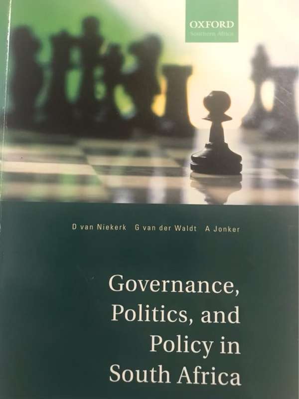 Governance, Politics, and Policy in South Africa - Dewald Van Niekerk, Alan Jonker, Gerrit Van der W
