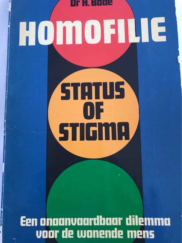 Homofilie, Status of Stigma - Dr.H.Bade