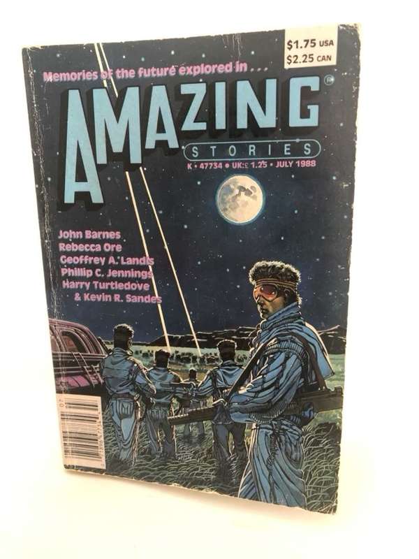 Amazing StoriesJuly 1988, Fantasy and Science Fiction Magazine - Keith Taylor and other