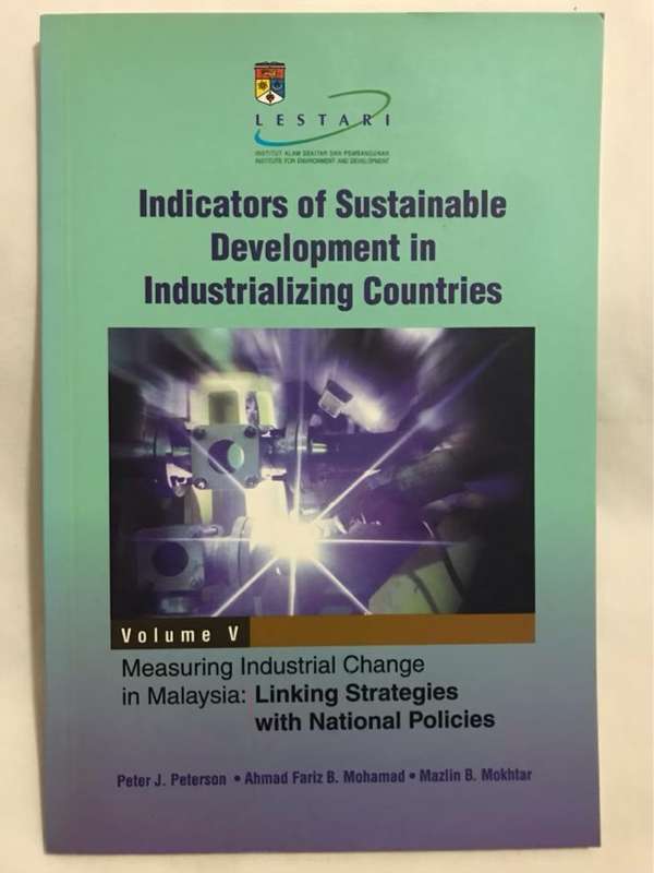 Indicators of sustainable development in industrializing countries volume V