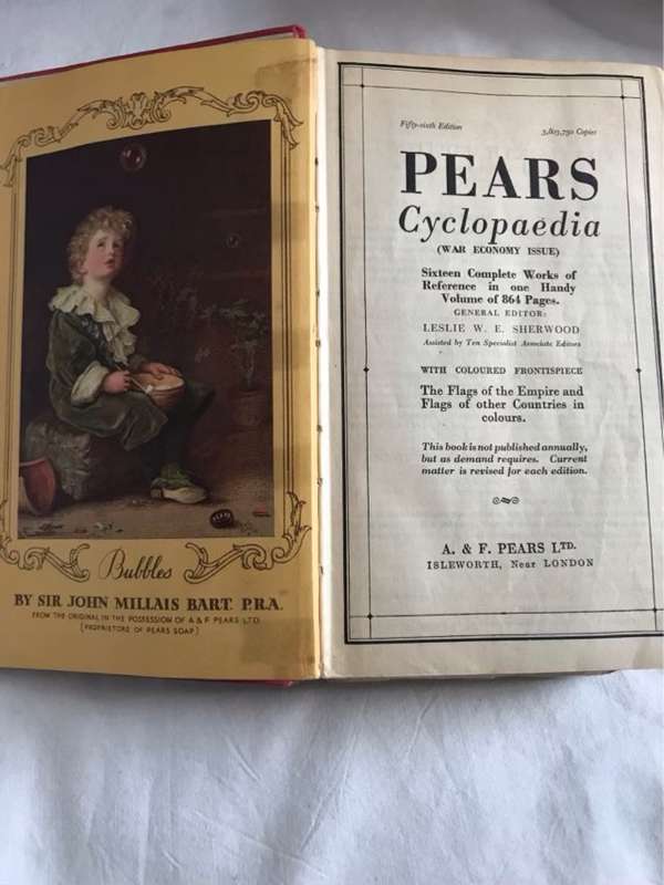 Pears Cyclopaedia, War Economy Issue - Leslie W.E.Sherwood