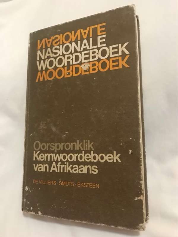 Nasionale Woordeboek, Oorspronklik Kernwoordeboek - De Villiers en Ander