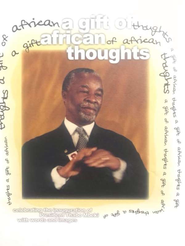A Gift Of African Thoughts - Government Publication