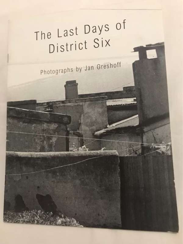 The Last Days of District Six - Jan Greshoff