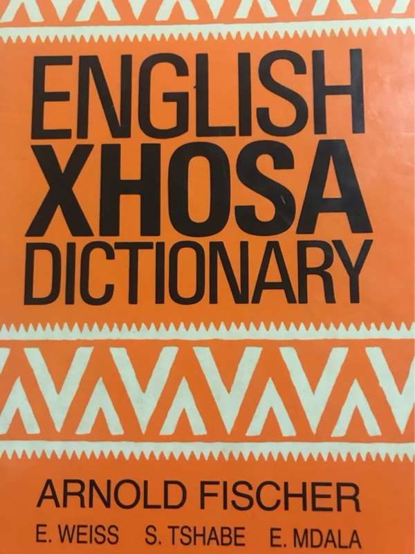 English Xhosa Dictionary - Arnold Fischer