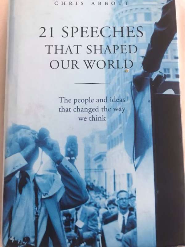 21 Speeches that Shaped Our World - Chris Abbott