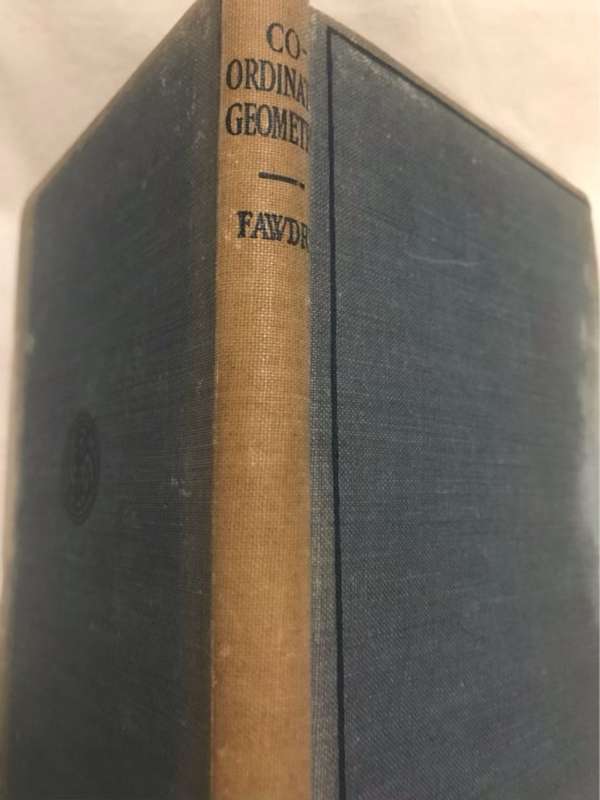 Co-Ordinate Geometry for Beginners - R.C.Fawdry