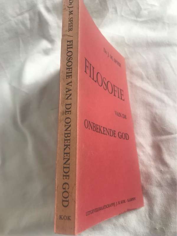 Filisofie van de Onbekende God - Ds.J.M.Spier