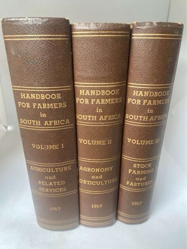 Handbook For Farmers In South AfricaVolume 1-3 - Agriculture And Related Services