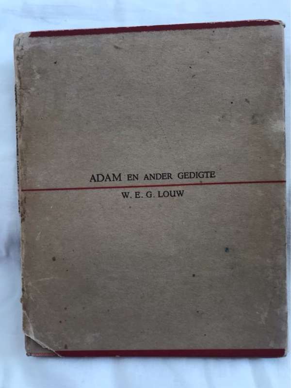 Adam en ander gedigte - W.E.G.Louw