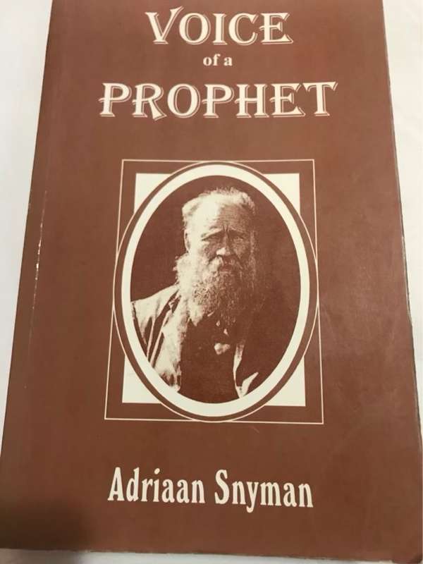 Voice of a Prophet - Adriaan Snyman