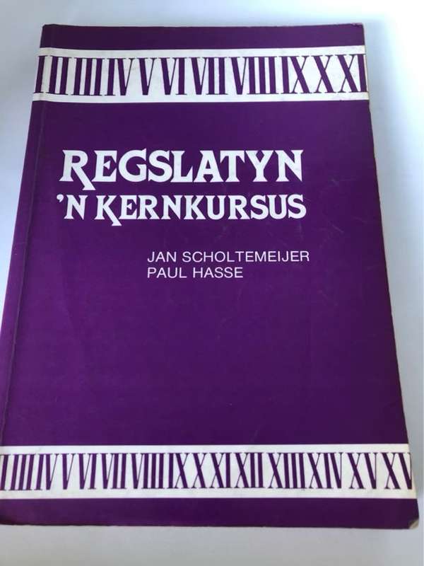 Regslatyn, n Kernkursus - Jan Scholtemeijer en Paul Hasse
