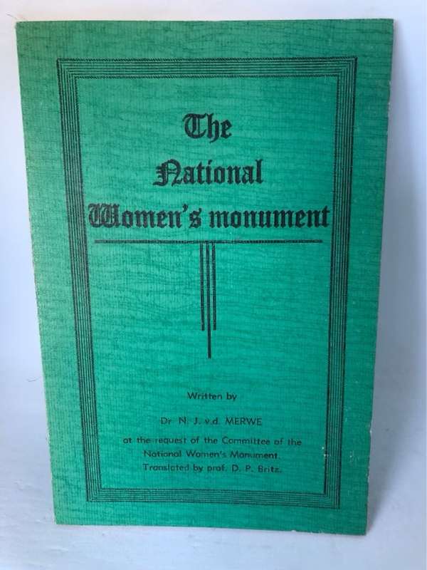 The National Women's Monument - N.J.Van Der Merwe