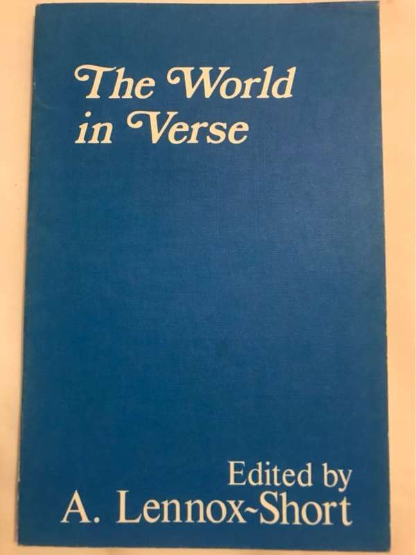 The World in Verse - A.Lennox-Short Ed.