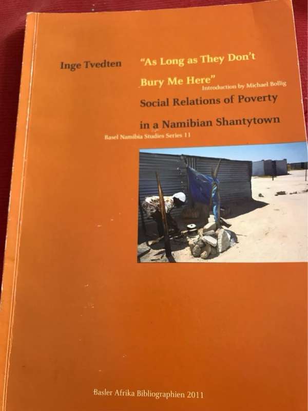 As Long As They Don't Bury Me Here' - Inge Tvedten