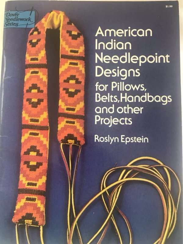 American Indian Needlepoint Designs for Pillows, Brlts, Handbags and other Projects - Roslyn Epstein