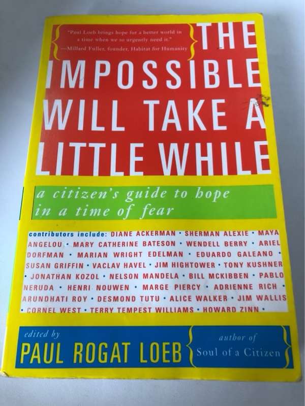 The Impossible Will Take a Little While - Paul Loeb