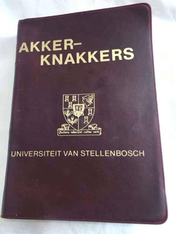 Akker-Knakkers - Universiteit van Stellenbosch
