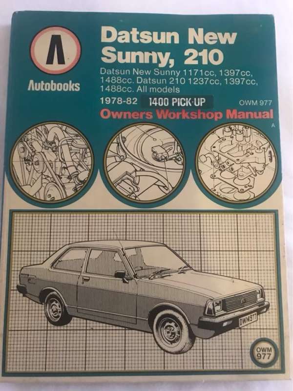 Datsun New Sunny,210 - Autobooks Ltd